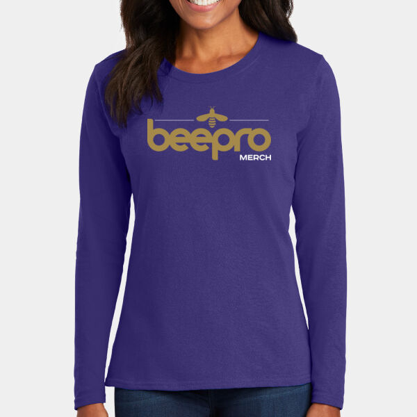 Ladies Long Sleeve Core Cotton Tee Thumbnail
