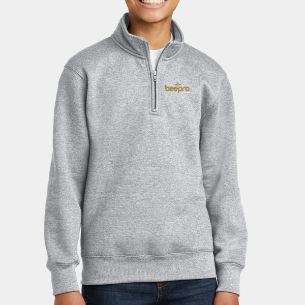 Youth Core Fleece 1/4 Zip Pullover Sweatshirt Thumbnail