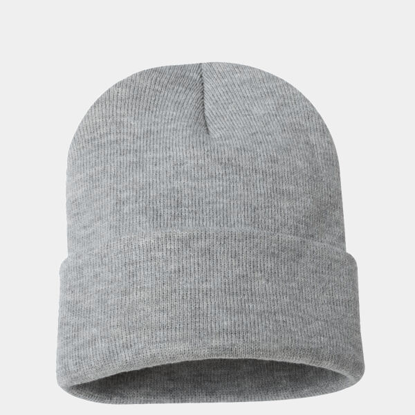 5  - 12" Solid Cuffed Beanie Thumbnail