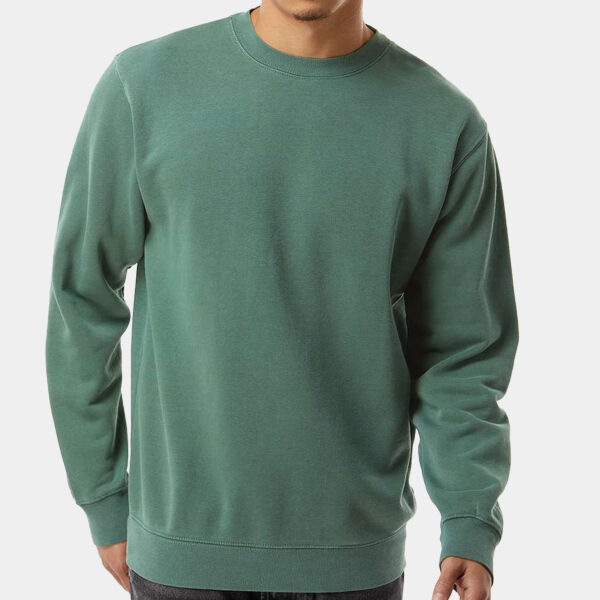 2  - Midweight Pigment-Dyed Crewneck Sweatshirt Thumbnail